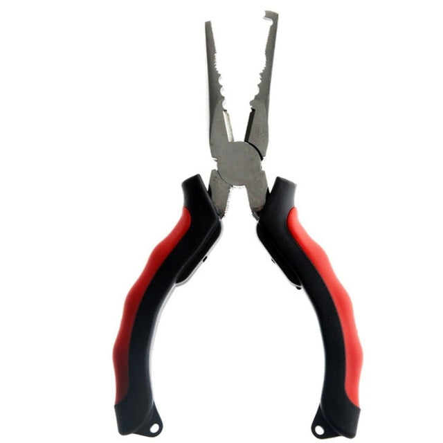 Birage Heavy Duty Split Ring Plier | BR - HDSRP16 | Red | 16.5 Cm | - Fishermanshub