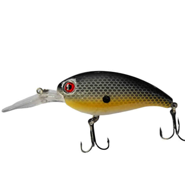 Sea Rock Crank Bait Fishing Hard Lure | Floating | 10 Cm | 13.6 Gm | - FishermanshubBlack Back