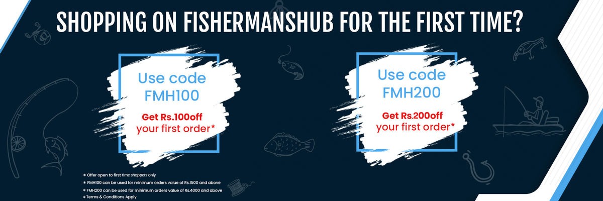 fishermanshub first time shopper Discount Offer