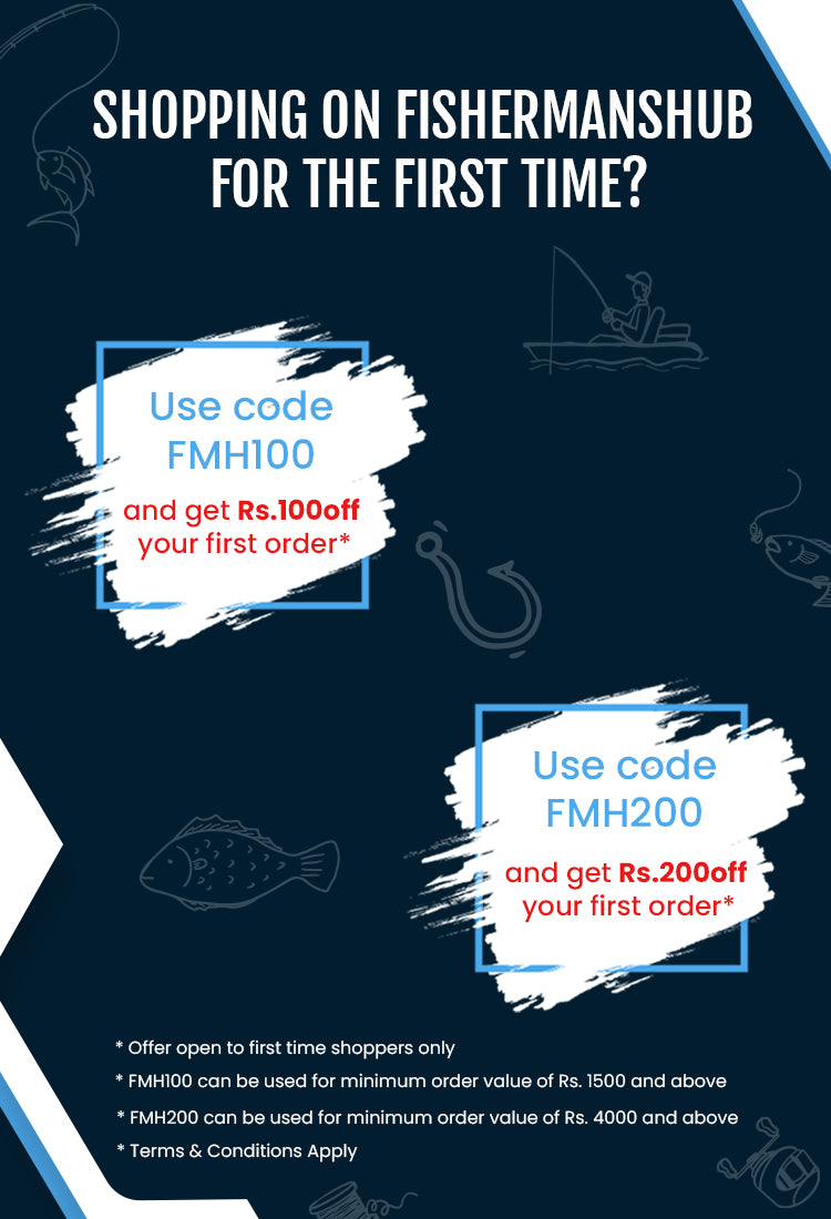 fishermanshub first time shopper Discount Offer