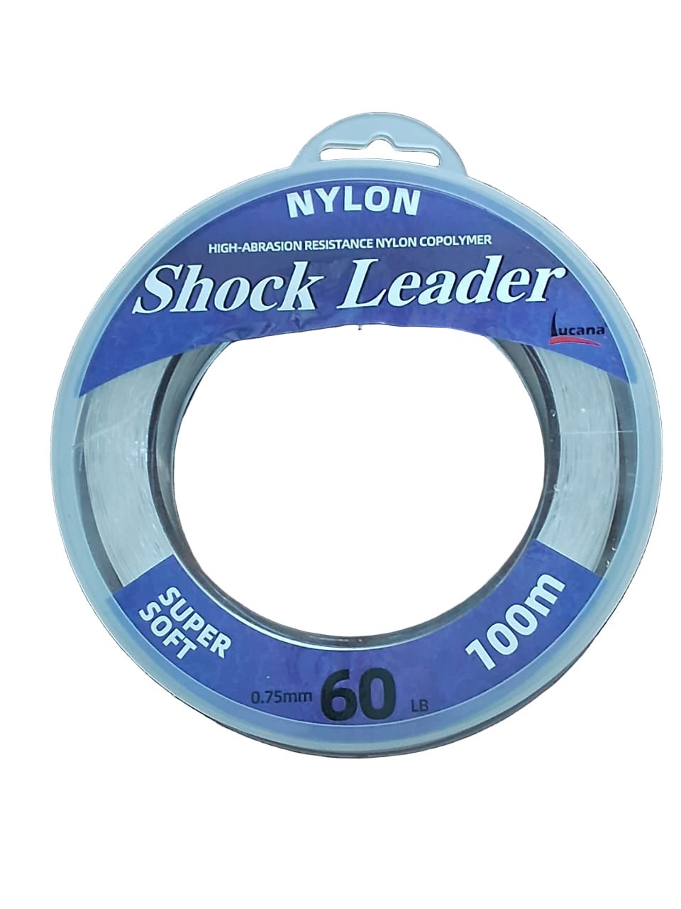 Lucana Super Soft Nylon Shock Leader | 100Mt / 109Yd | Clear | - Fishermanshub0.70MM | 22.6Kg (50Lb)