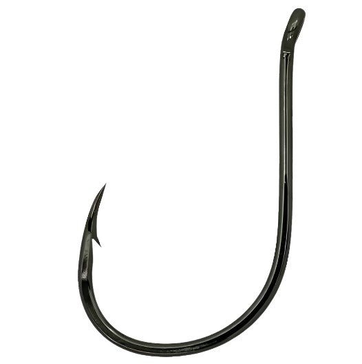 Lucana Chinu Ring High Carbon Steel Hooks | 5 Pcs | 10 Pcs | 80 Pcs | 100 Pcs | - Fishermanshub#105 Pcs