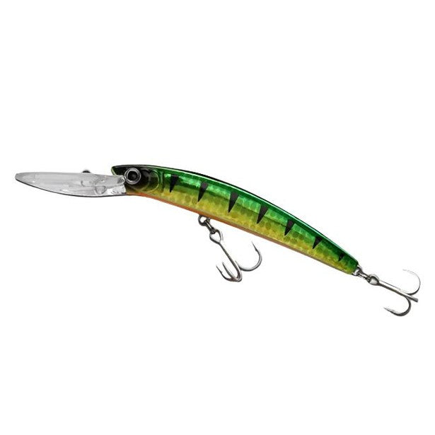Lucana Ninja 90 Minnow Hard Lure | Floating | 9 Cm | 10.5 Gm | Trolling | - FishermanshubFire Tiger