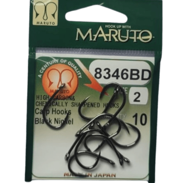 Maruto Carp Hooks 8346BD 10 Pcs Per Pack