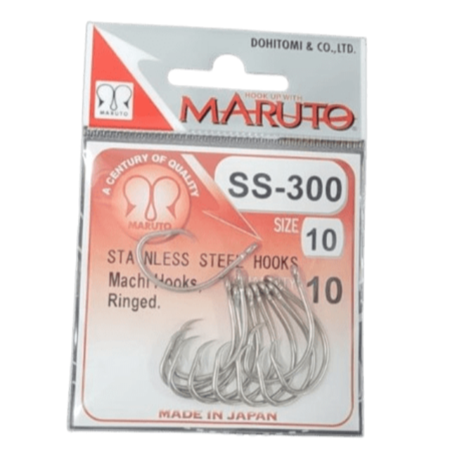 Maruto Circle Machi Stainless Steel Hooks SS300 510 Pcs Per Pack