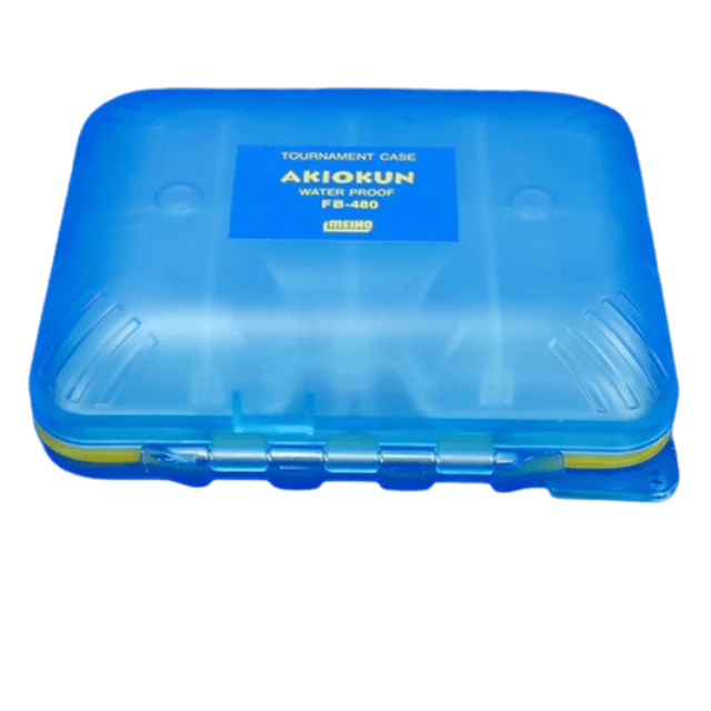Meiho Akiokun FB - 480 Lure Case | Blue | 16 Compartments Tackle Box | - Fishermanshub