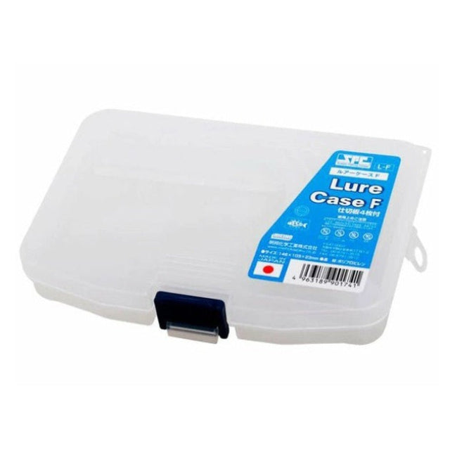 Meiho Lure Case F | Clear | 5 Compartments Tackle Box | - Fishermanshub