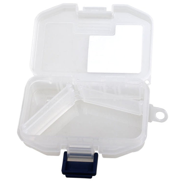 Meiho Lure Case SS | Clear | 4 Compartments Tackle Box | - Fishermanshub