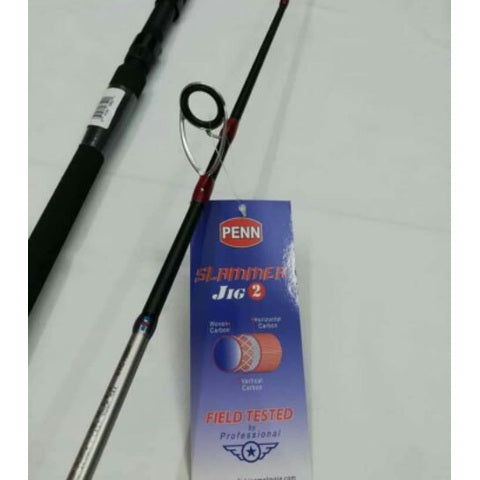 Penn Slammer Jig 2, Jigging Spinning Rod | 6.2Ft | - Fishermanshub6.2Ft/1.88Mt