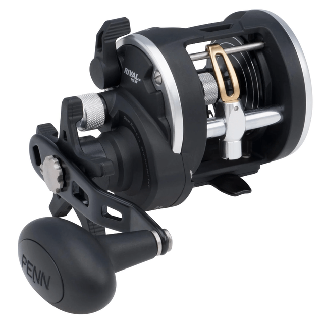 Penn Rival Level Wind Baitcasting Reel | Right - Handed | RIV - 15 - LW | RIV - 20 - LW | - FishermanshubRIV15LW
