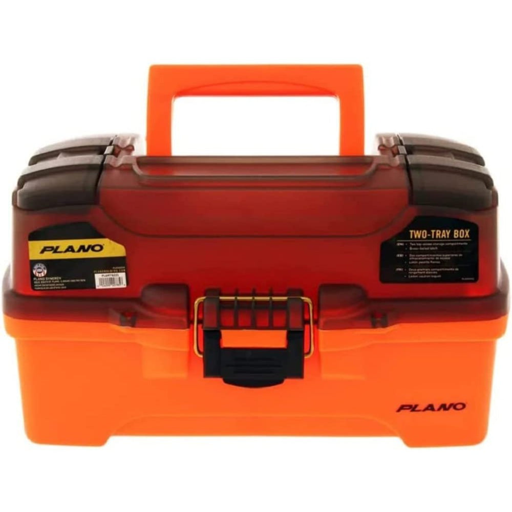 Plano Heavy Duty Tackle Box | Orange | 2 Compartment |