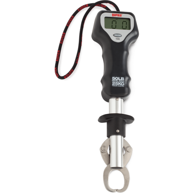 Rapala Digital Scale with Fish Gripper | DFG50 | - Fishermanshub