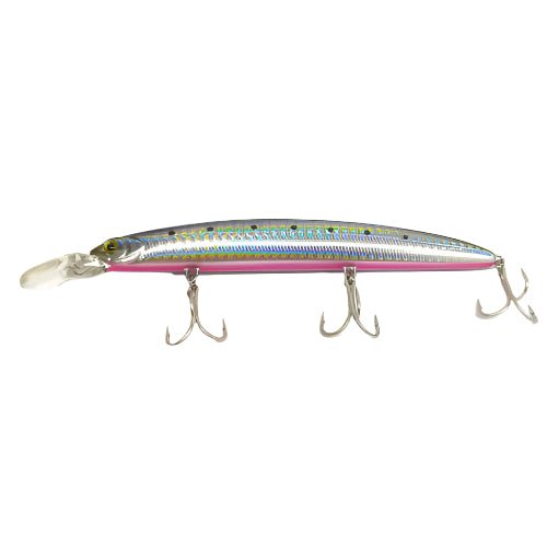 Saseiya Skyline 145 SP - DR Minnow Hard Bait Lure | Suspending | 14.5 Cm | 25 Gm | - FishermanshubPink Belly