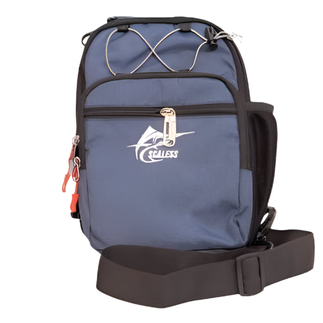 Scaless Compact Sling Bag | Camping | Biking | Trekking | Outdoors Adventure Bag | - FishermanshubBlack