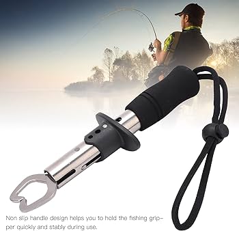 Stainless Steel Fish Lip Gripper - Fishermanshub17Cm
