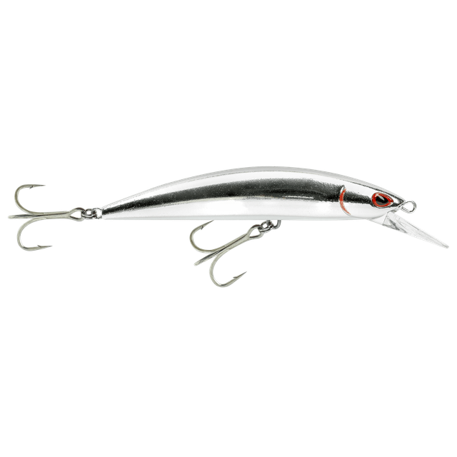 Storm So - Run Minnow Floating Hard Lures | 7.5Cm , 17.5Gm | 9Cm , 27Gm | Floating | - Fishermanshub7.5 CmUV Silver