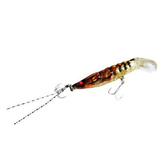 Strike Pro Shrimp EG Soft Plastic Baits | Suspending | 2 Inch | 3.2 Gm | - Fishermanshub#882G