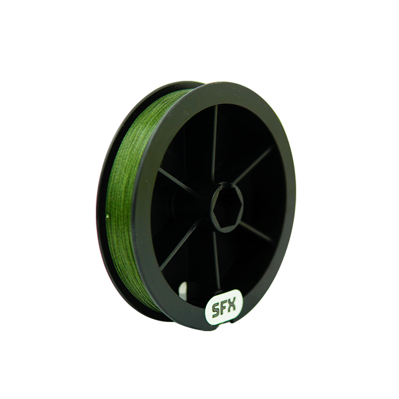 Sufix SFX4 Carrier Braided Fishing Line spool.gif
