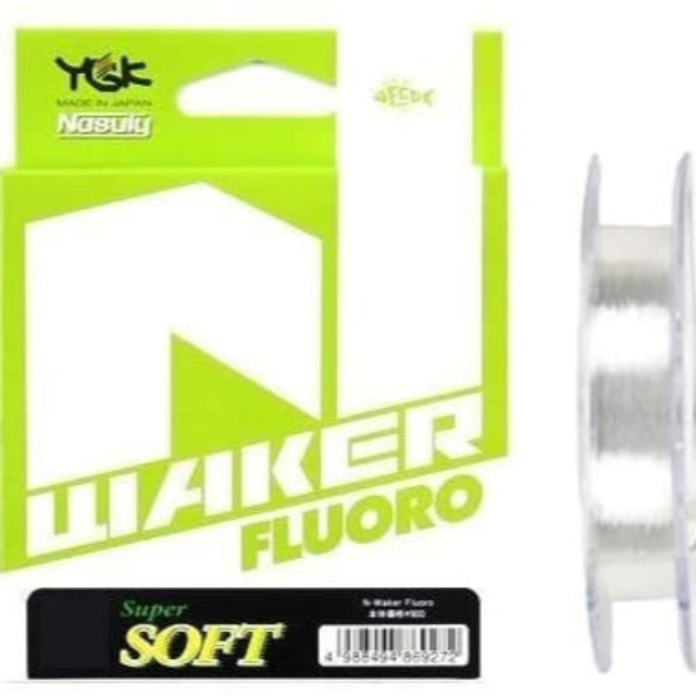 YGK Nasuly N-Walker Fluorocarbon Line | 100 Yd / 91.4 Mt | Clear - fishermanshub0.37MM | 9Kg (20Lb)Clear