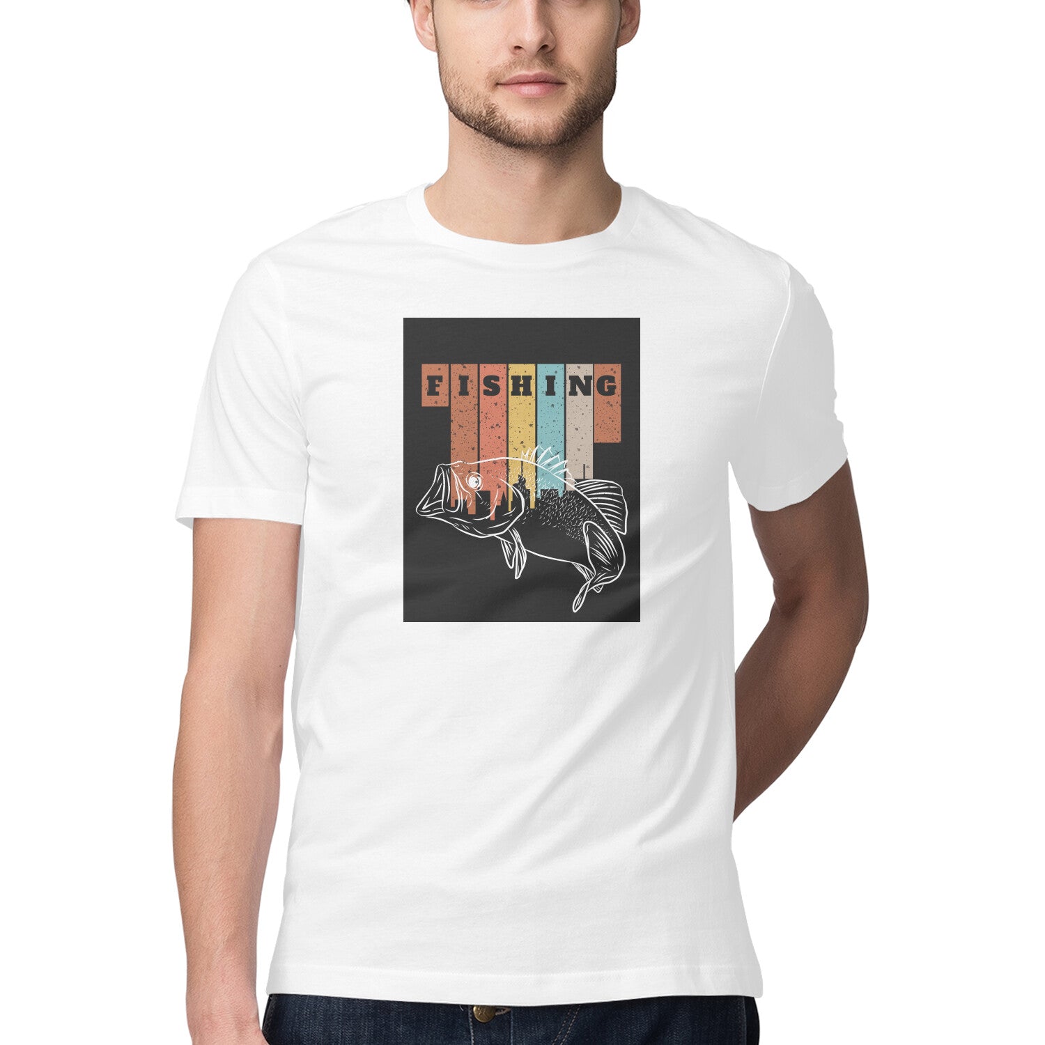 Men's Angling T-Shirt's | FISHING | Round Neck | Short Sleeves |