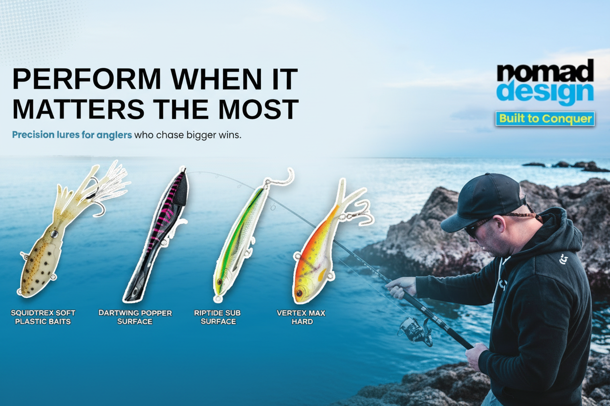 Nomad Design Lure Range Banner
