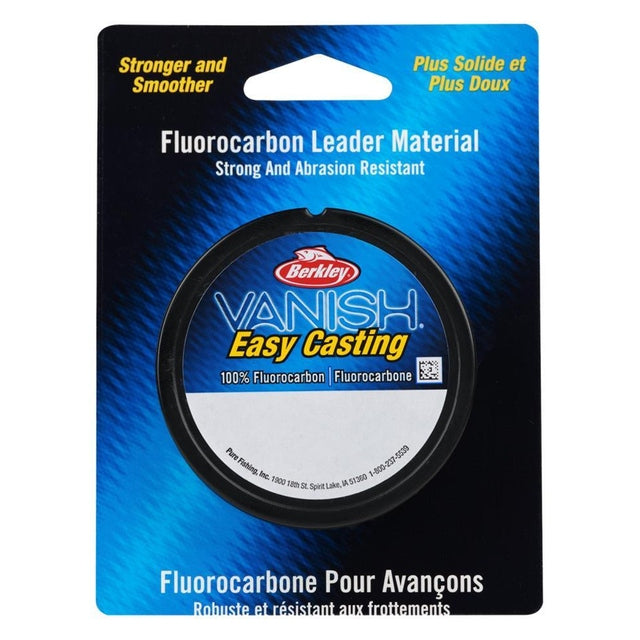 Berkley Vanish Fluorocarbon Leader | 27Mt / 30Yd | Clear | - Fishermanshub0.55MM | 13.6Kg (30Lb)