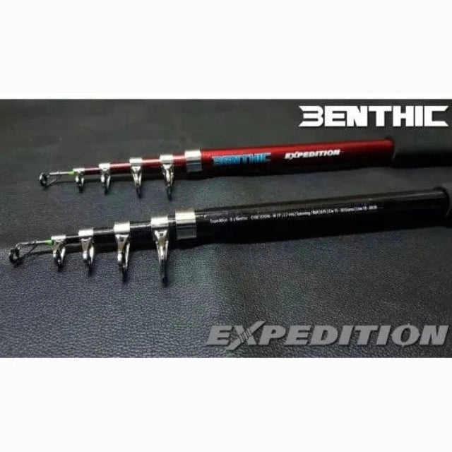 Benthic Expedition Telescopic Rod | 8 Ft , 9 Ft - fishermanshub8Ft/2.43MtMagic Blue
