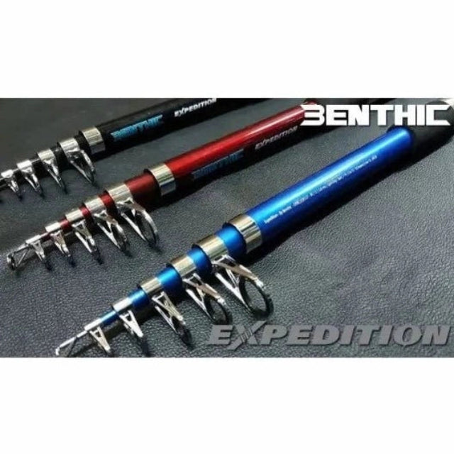 Benthic Expedition Telescopic Rod | 8 Ft , 9 Ft - fishermanshub8Ft/2.43MtMagic Blue