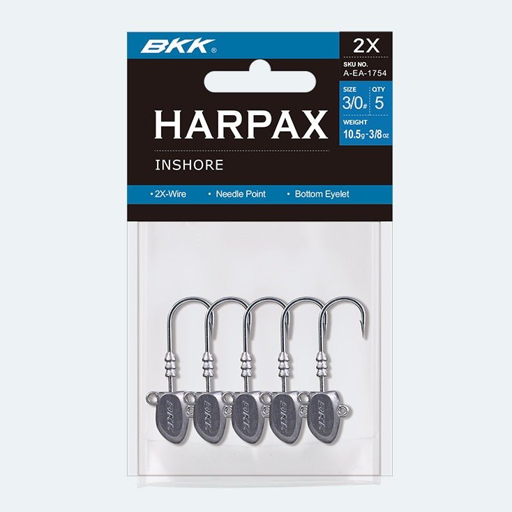 BKK Harpax 2X Inshore Jig Head - fishermanshub6/014 Gm