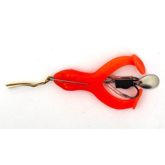Bassart Kicker Frog Lure | 8 Cm | 13 Gm | - fishermanshub8 CmOrange
