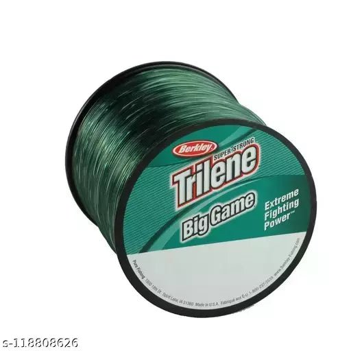 Berkley Trilene Big Game Mono Line | 402 Mt | Steel Blue | Green - fishermanshub0.56MM | 13.6Kg (30Lb)Green