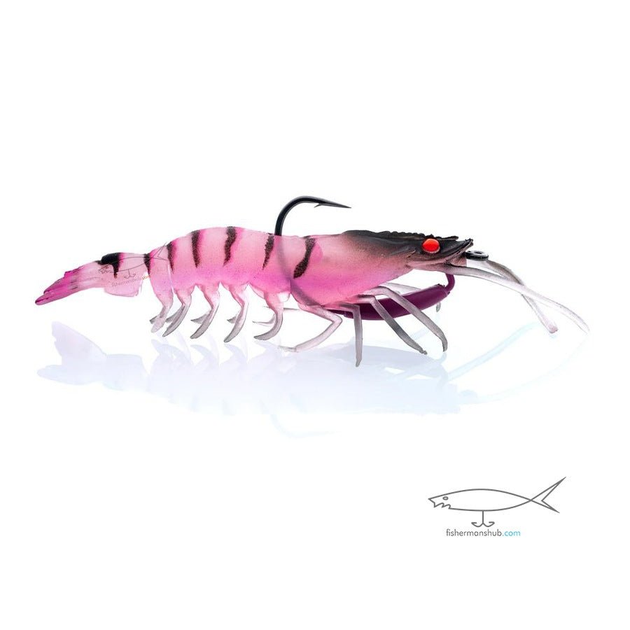 Chasebaits Flick Prawn Softbait Lures | 12.5 Cm - fishermanshub12.5 CmCRYSTAL