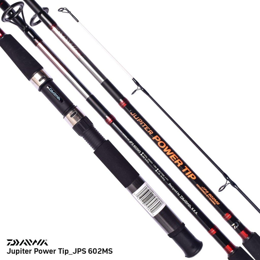 Daiwa Jupiter Power Tip Spinning Fishing Rod | 8 Ft - MH | 9 Ft - MH Daiwa Jupiter Power Tip Spinning Fishing Rod | 8 Ft - MH | 9 Ft - MH