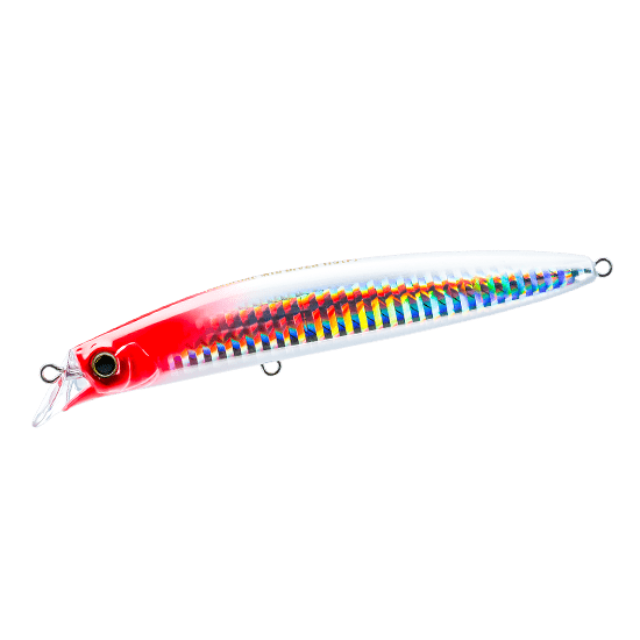 Yo Zuri Duel Hardcore Mid Diver Floating Top Water Hard Lures | 11.5 Cm | 18 Gm | Floating - fishermanshub11.5 CmHOLOGRAPHIC REDHEAD (HRH)