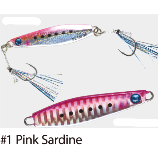 Hayabusa Jack Eye Shot Slow Slim Metal Jig | 15 Gm - fishermanshub15 GmTROPICAL SARDINE #3