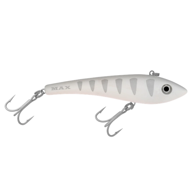 Halco Max Hard Plastic Lipless Lure | 13 Cm | 80 Gm | Fast Sinking - fishermanshub13 CmSilver Shadow #H91