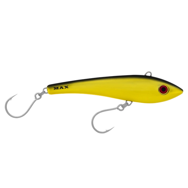 Halco Max 190 Hard Plastic Lipless Lure | 19 Cm | 155 Gm | Fast Sinking | - fishermanshub19 CmChrome Gold Black Back