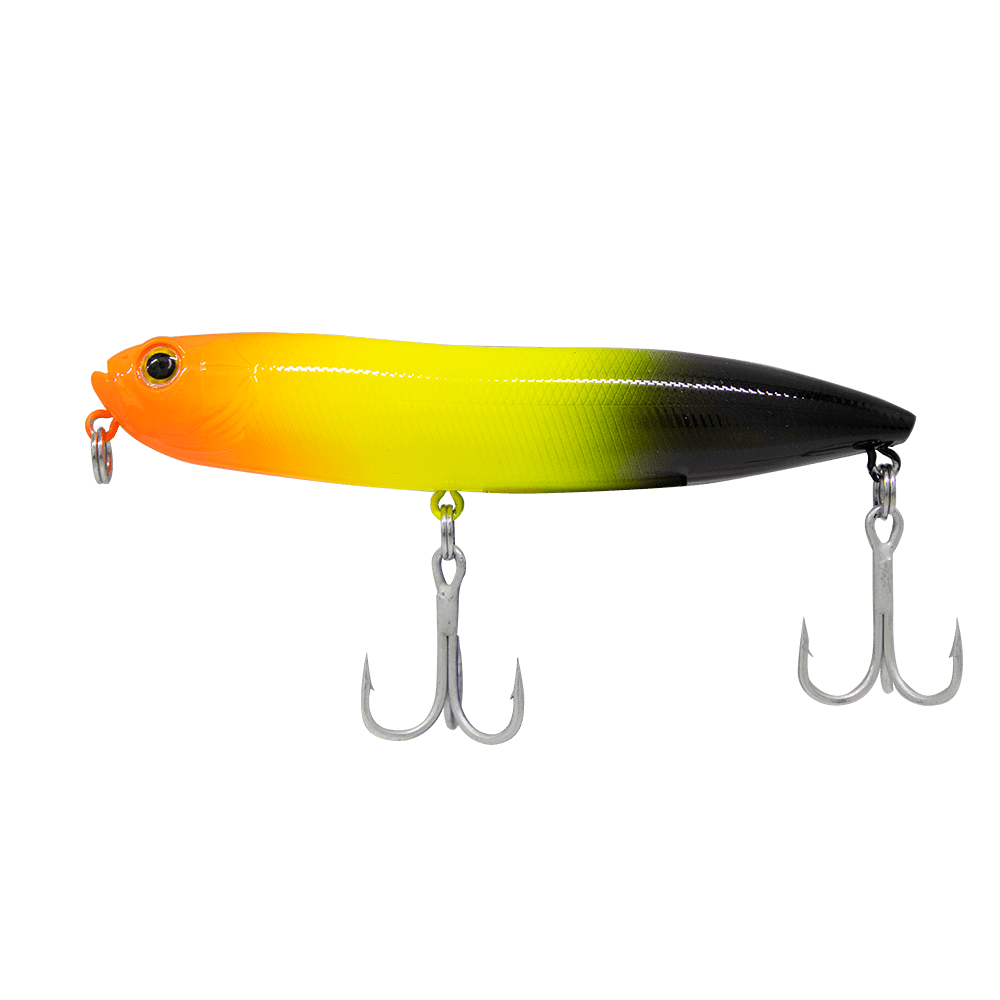 Lucana Zig Zapper Hard Bait Plastic Topwater Lure | 11.5 Cm | 22.5 Gm | Floating - fishermanshub11.5 CmCandy