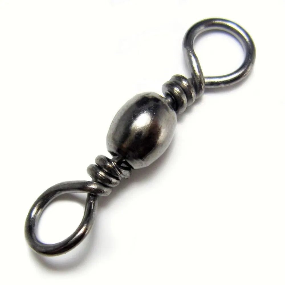 Lucana Stainless Steel Barrel Swivel | Pack Of 10 | - Fishermanshub5/0