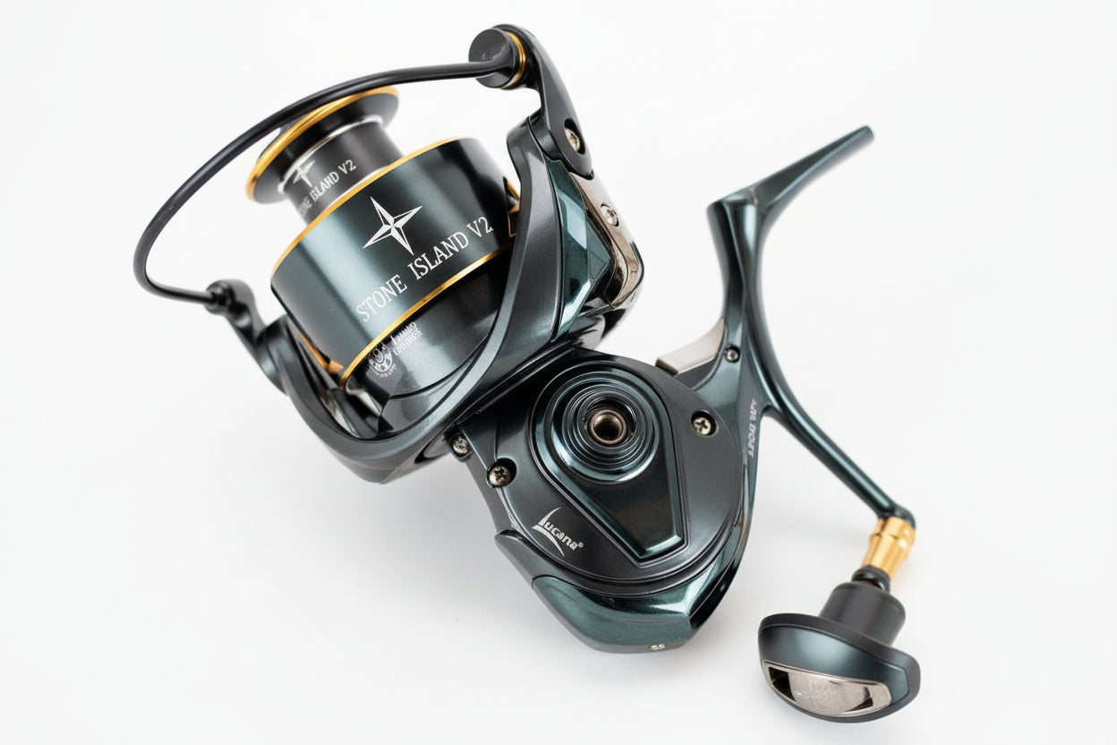 Lucana Stone Island V2 SW Spinning Reel | SW4000 | SW5000 | SW6000 | - FishermanshubSW4000