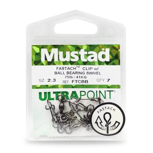     Mustad-Fastach-Clip-with-Ball-Bearing-Swivel-Pic1