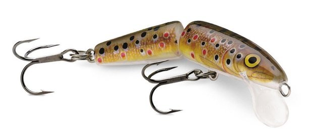 Rapala Jointed Hardbait Lures | 13 Cm | 18 Gm | Floating | Trolling Lures - fishermanshub13 CmBROWN TROUT