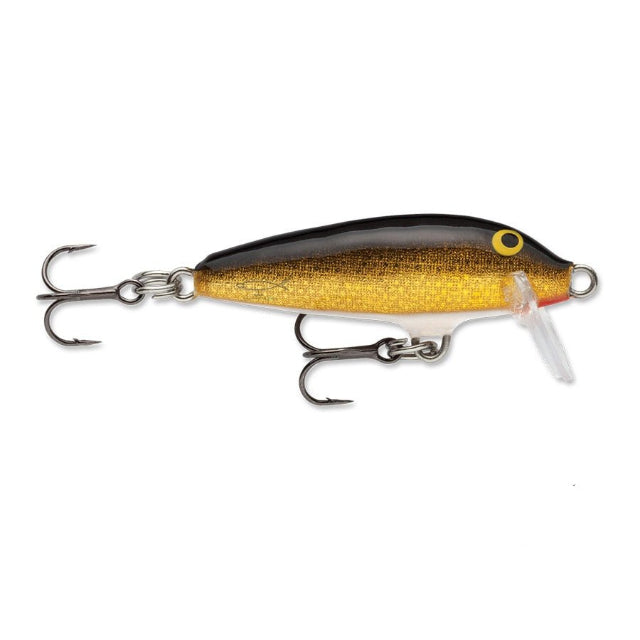 Rapala Original Floater Topwater Floating Lure | 3 Cm | 5 Cm | Floating - fishermanshub5 CmGOLD