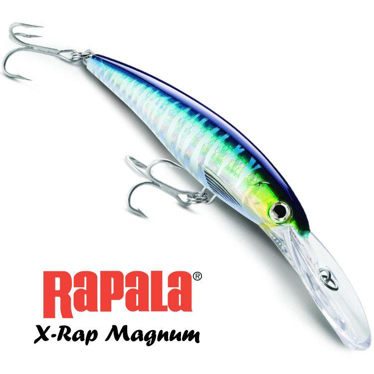Rapala X Rap Magnum Hard Lures | 12 Cm | 32 Gm | Trolling Lures | - fishermanshub12 CmSILVER