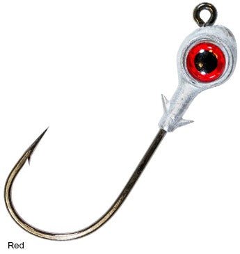 ZMan Redfish Eye Jigheads | 10.5 - 14 Gm - fishermanshub14 Gm - 1/2 OzRED