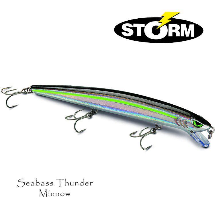 Storm Seabass Thunder Minnow Topwater Hard Lure | 14 Cm | 24 Gm | Floating