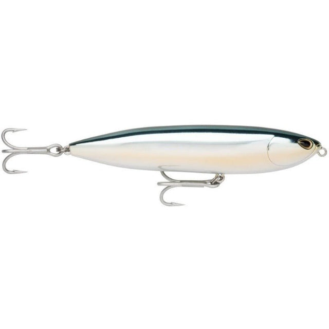 Storm Z Stick Topwater Lipless Hard Lure | 11.5 Cm | 24 Gm | Floating - fishermanshub11.5 CmCHROME BLACK BACK