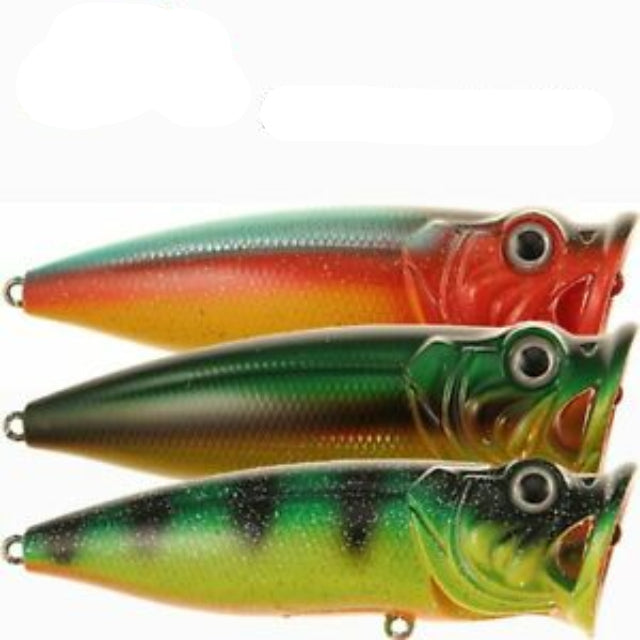 Strike Pro Sea Monster Topwater Popper Lure | 9 Cm | 23 Gm | Floating - fishermanshub9 Cm108M