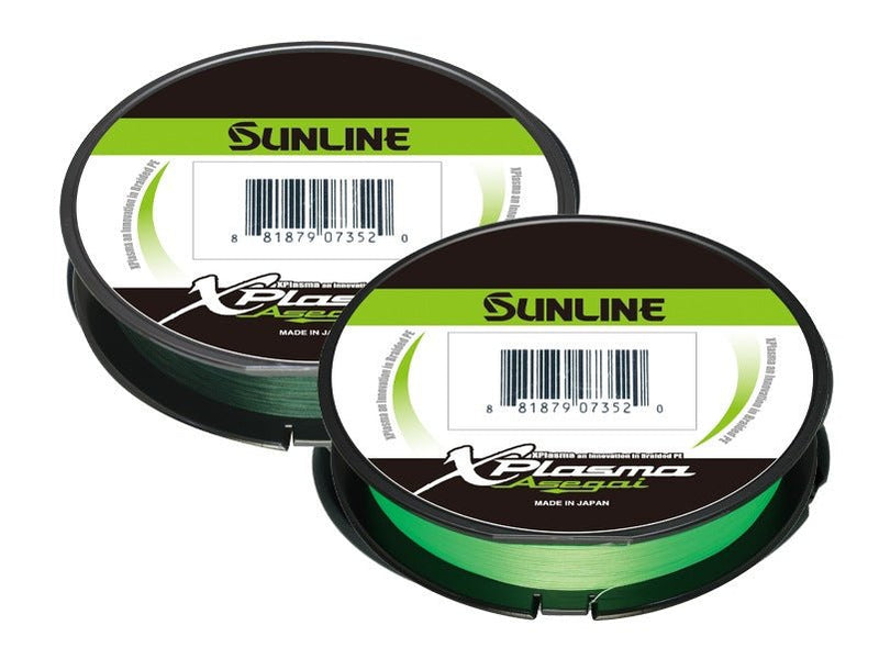 Sunline X Plasma Asegai Braided Fishing Line | 300 Mt / 325 Yd | Dark Green - fishermanshub0.24MM | 9.1Kg (20Lb)Dark Green