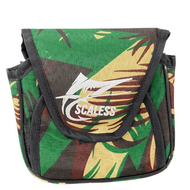 Scaless Combo Fishing Reel Holding Pouch | Reel Cover for Spinning Reels - fishermanshubSmallCamouflage